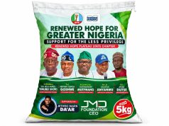 RENEWED HOPE FOR GREATER NIGERIA PARTNERS JMD FOUNDATION TO DISTRIBUTE PALLIATIVES IN PLATEAU CENTRAL – OCT 2 & 3